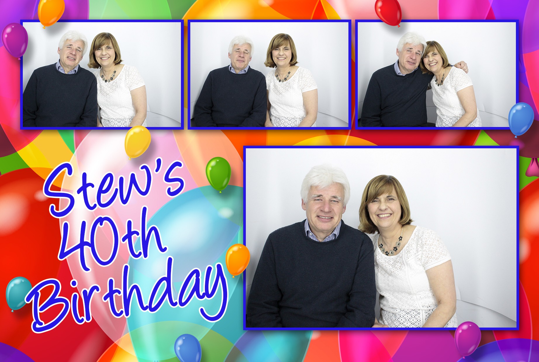 Stew's 40th Birthday | View more photos from the event at gallery.myphotoboothexperience.co.uk/u/MyPhotoBoothExperienceLtd/Stews-40th-Birthday